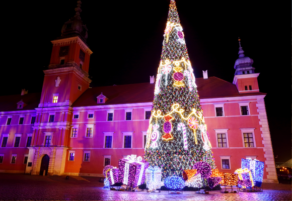 Christmas or New Year in Warsaw